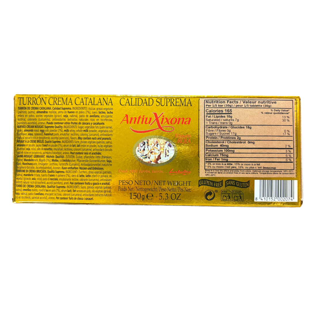 Crème Catalane Turrón AntiuXixona, 150gr