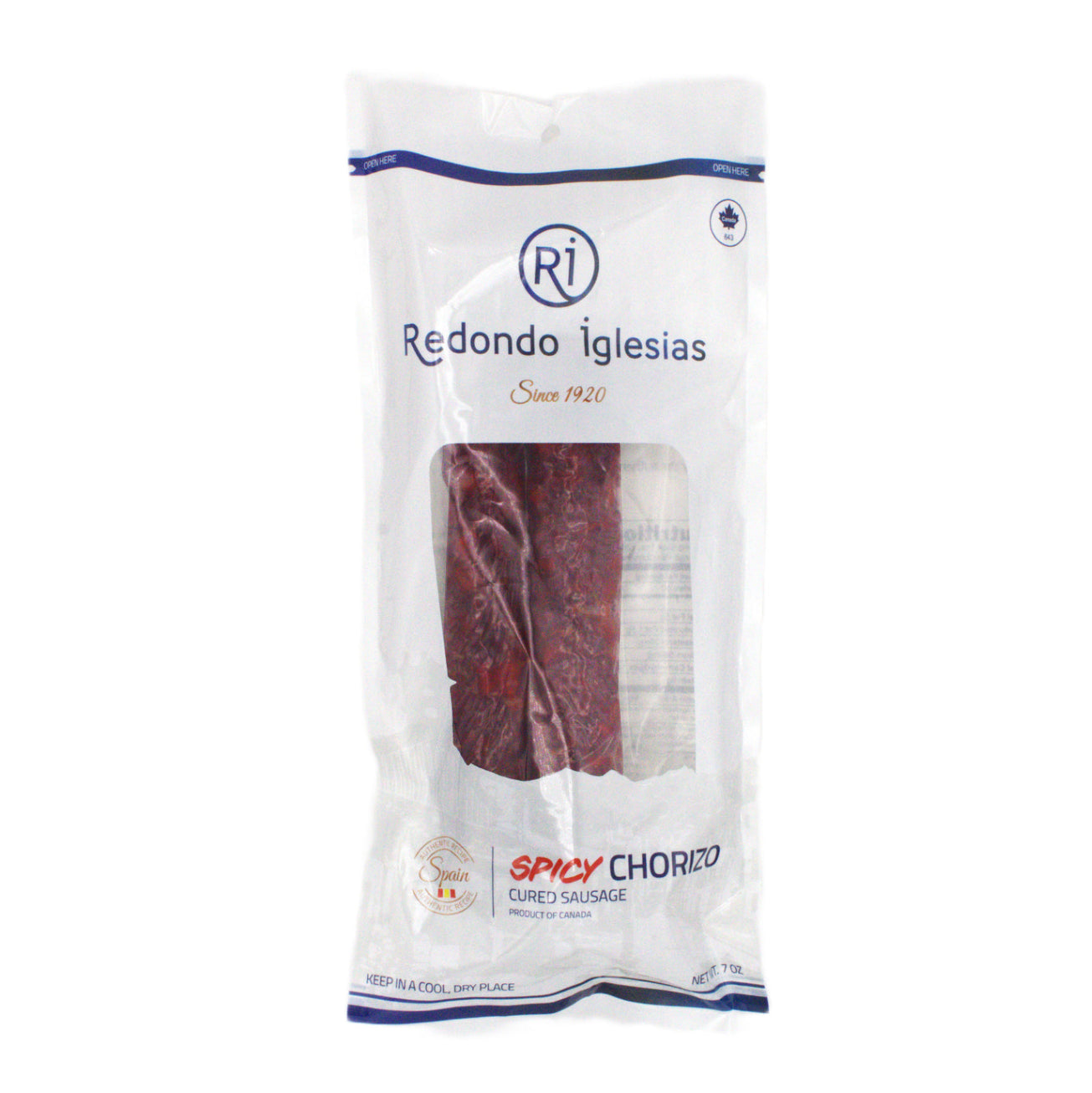 Spicy Chorizo - Chorizo Picante Sarta. Redondo Iglesias, 200g