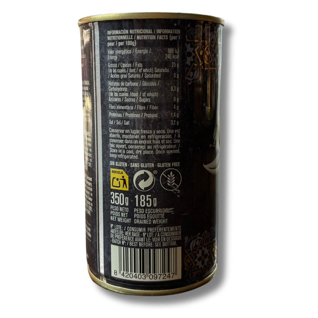 Marinated green olives "Receta del Cortijo" Sarasa 350g - Solfarmers