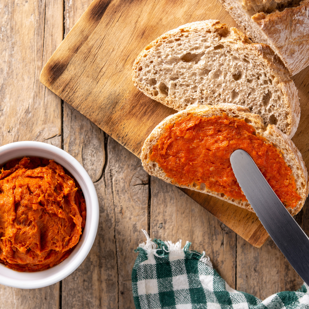 Chorizo ibérique semi-doux nourri aux glands "Sobrasada Ibérica". Seigneur de Montanera (350gr)