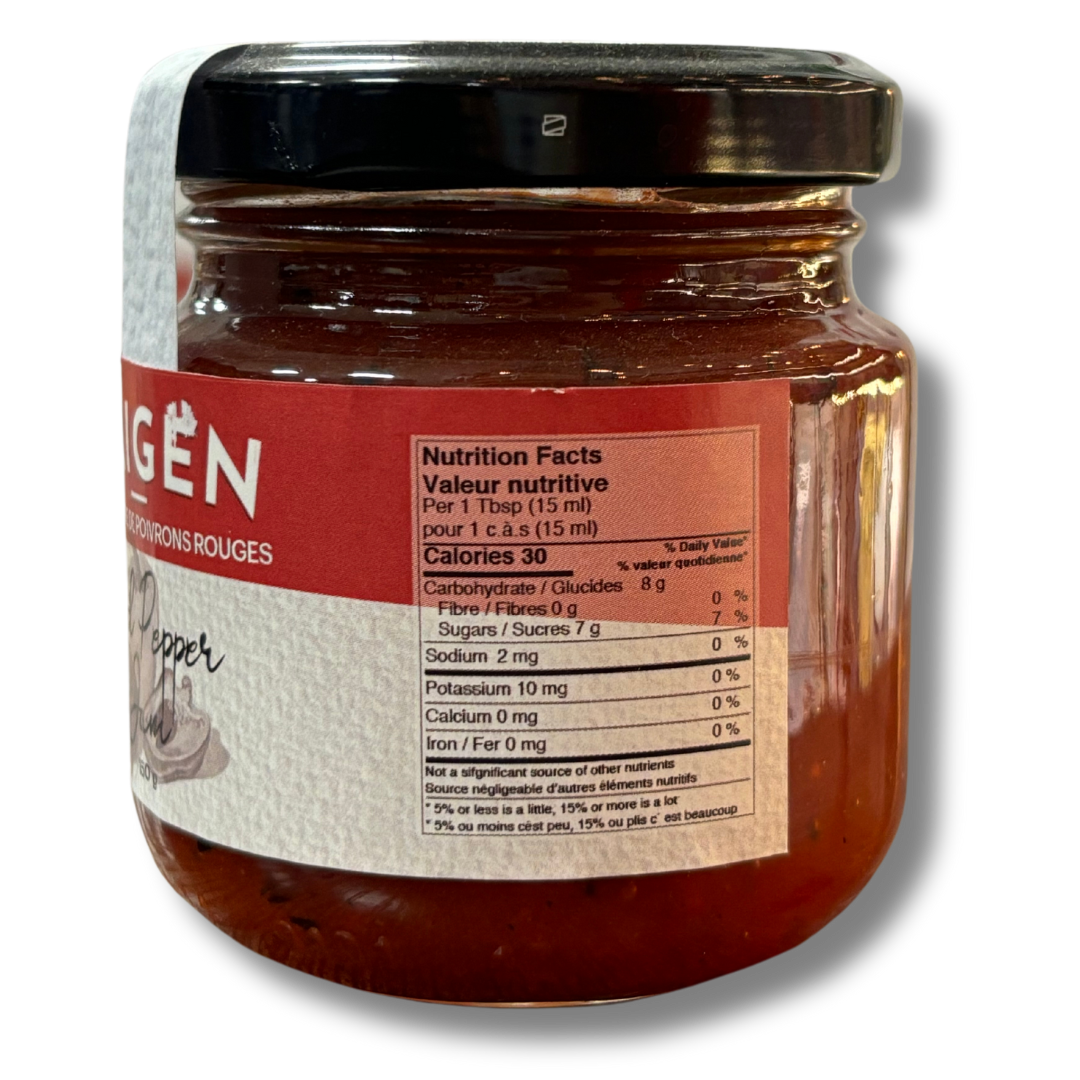 Origen Red Pepper jam, 150g - Solfarmers