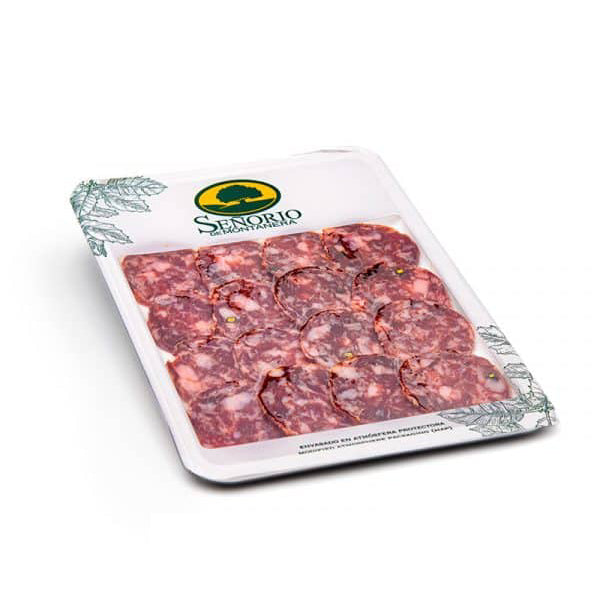 Acorn-Fed Iberian Salchichón "Salchichón Ibérico de Bellota". Señorio de Montanera. (Sliced 100gr)
