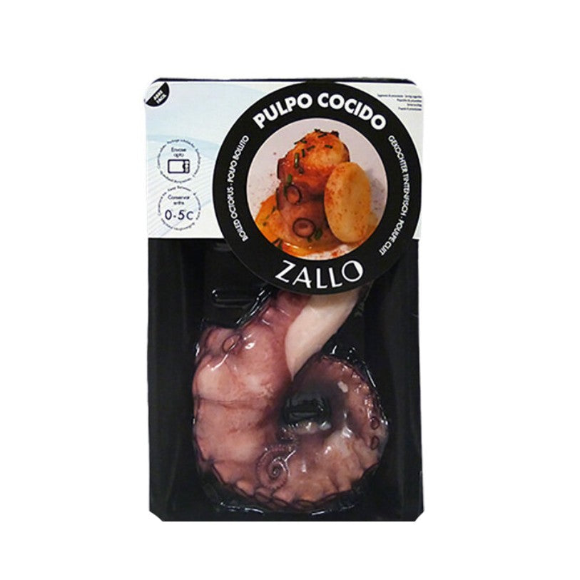 Poulpe Cuit - Pulpo Cocido Conservas Zallo, 140 - 160g