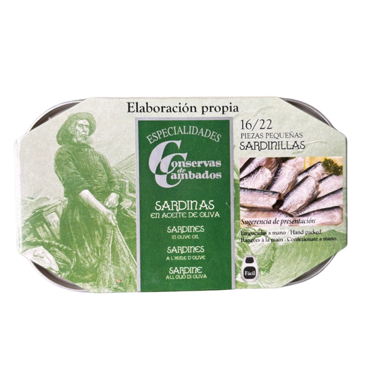 Especialidades Small Sardines in olive  Oil - Solfarmers