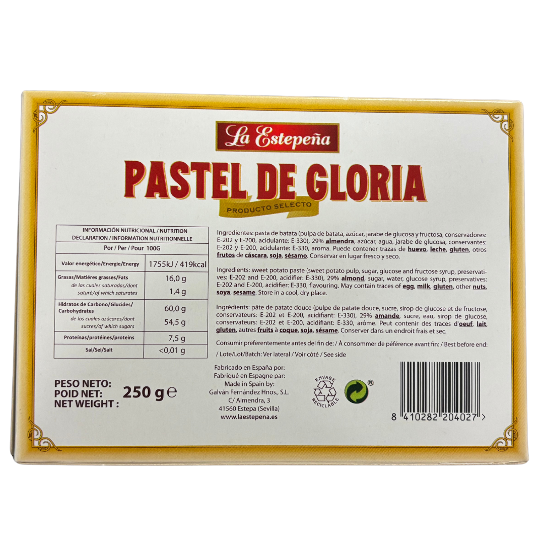 La Estepeña Pastel de Gloria relleno de crema 250g - Solfarmers