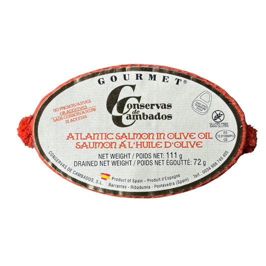 atlantic salmon in olive oil