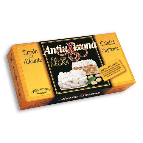 Turrón Alicante DOP Crunchy Duro AntiuXixona, 150gr