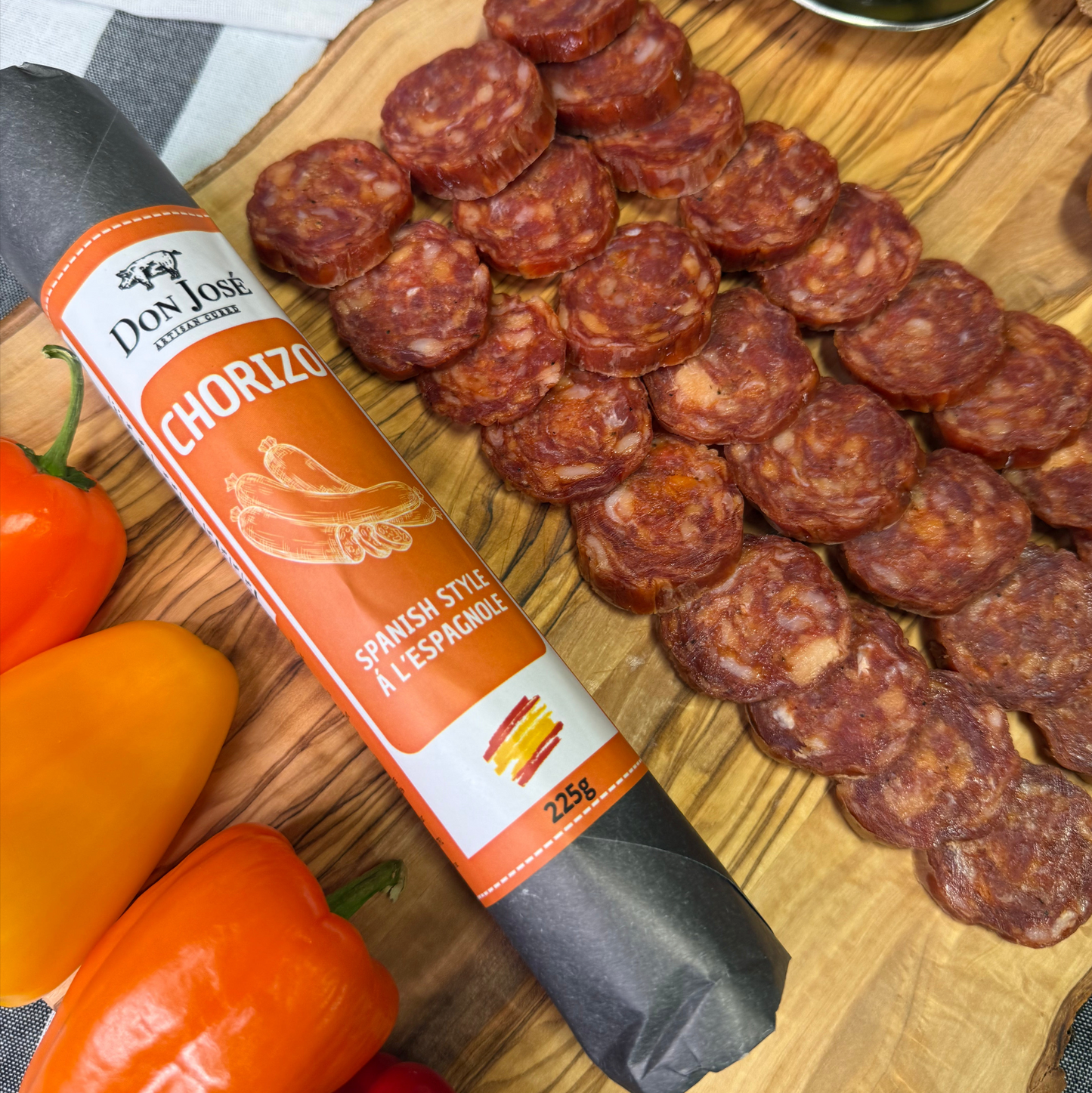 Chorizo ​​espagnol DON JOSÉ "Chorizo ​​Español" (Bâton 225gr)