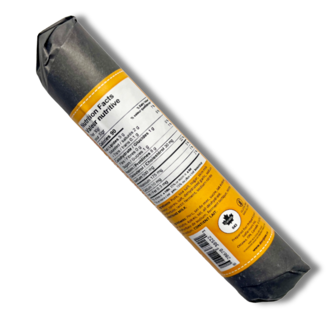 DON JOSÉ. Salchichón espagnol "Salchichón Español". (Bâton 225gr)