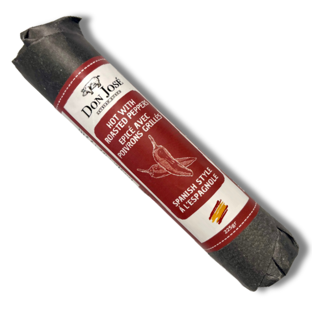 Don Jose Hot Salchichon with Roasted Red Peppers  Stick 225gr
