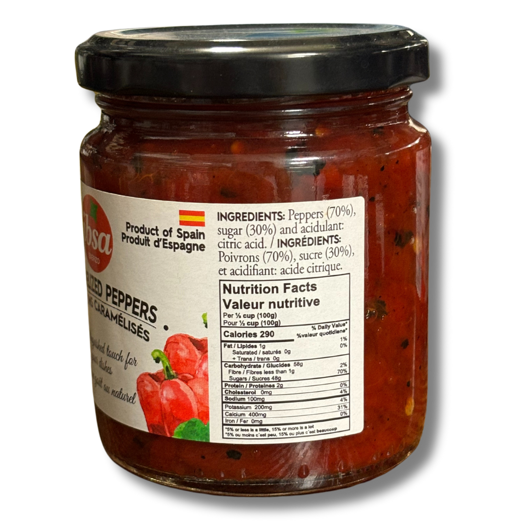 IBSA caramelized roasted pepper, 240g