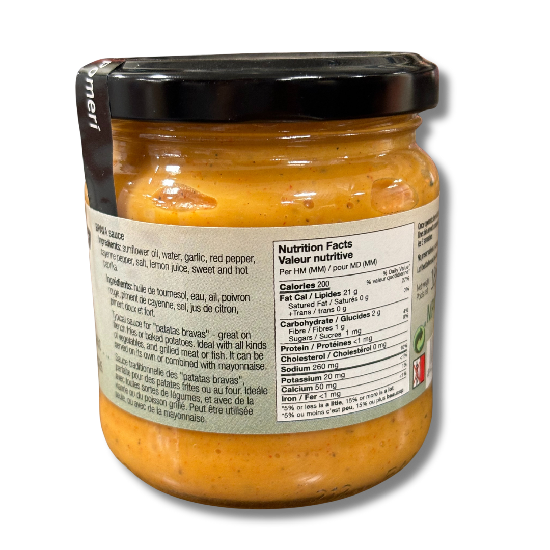 Mediterranean Brava sauce 185g - Solfarmers