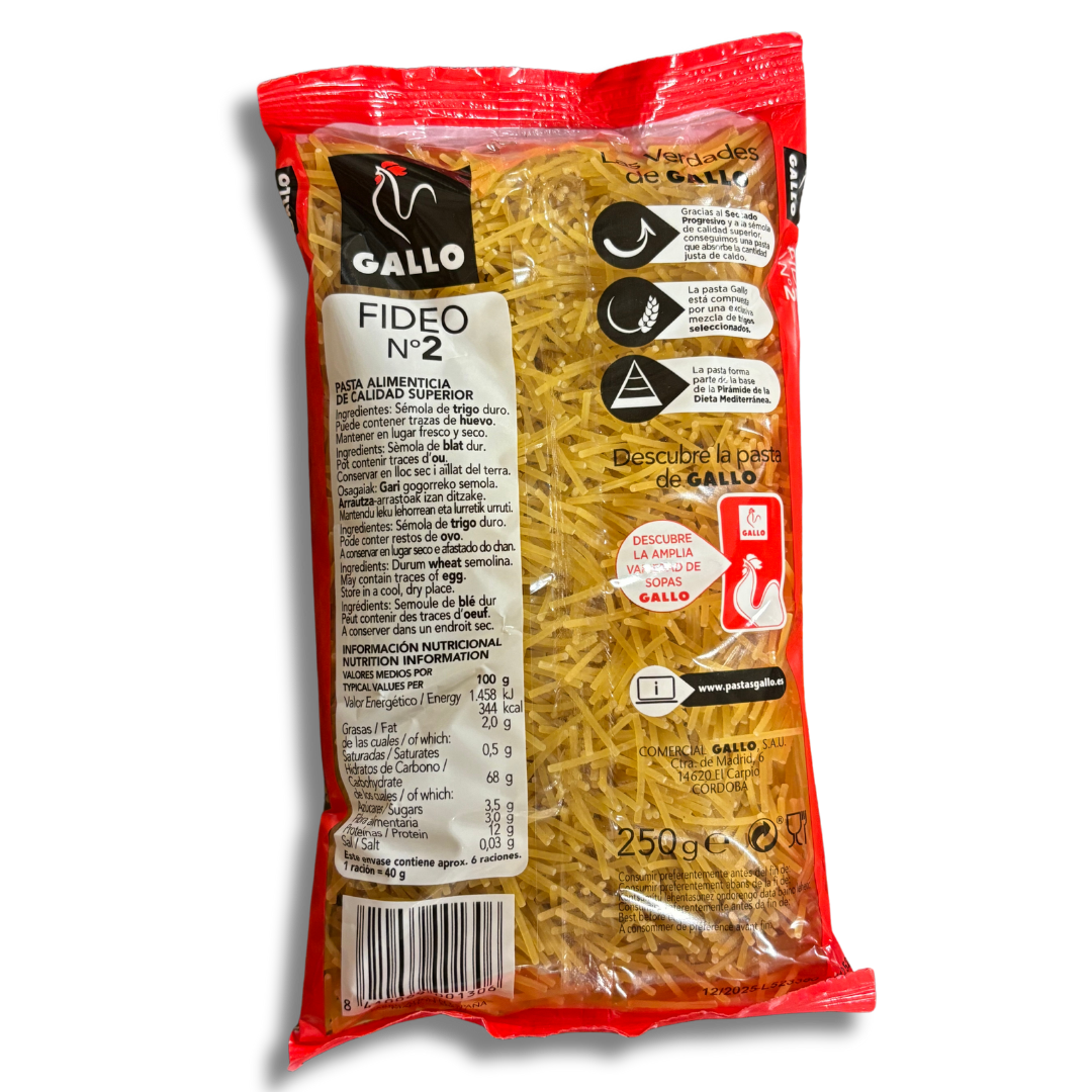 Gallo Fideo Pasta  nº 2