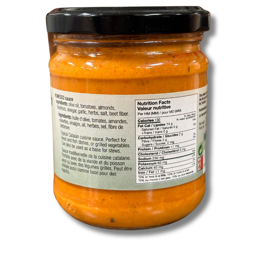 Sauce Romesco méditerranéenne 185g