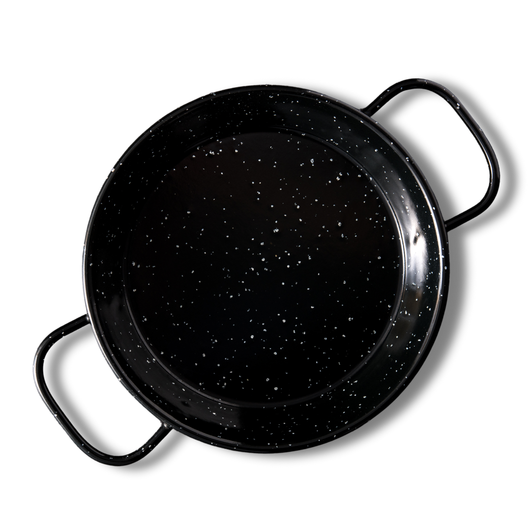 Enameled Paella Pan Suitable for Induction 30cm  - 38cm - Solfarmers