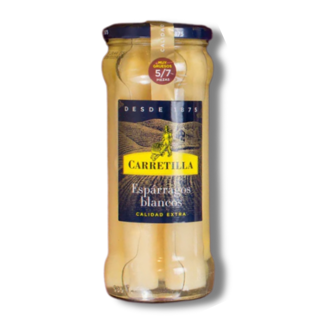 Carretilla White Asparagus, 325g (5-7 units) - Solfarmers