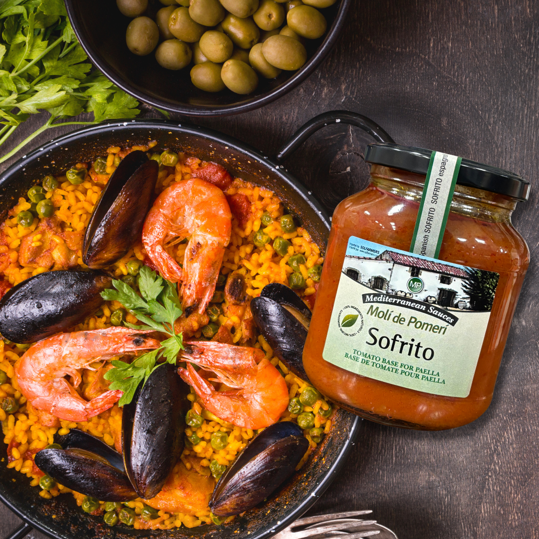 Mediterranean Sofrito Tomato base for Paella 350g - Solfarmers