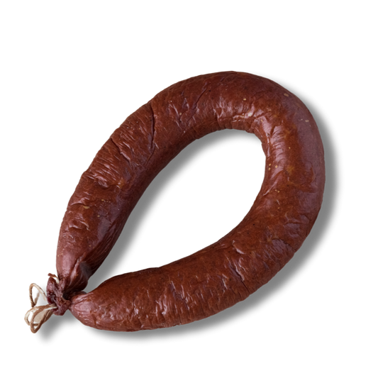 Chorizo ​​Ibérique Bellota "Chorizo ​​Sarta Ibérico de Bellota". Seigneur Montanera (250gr)