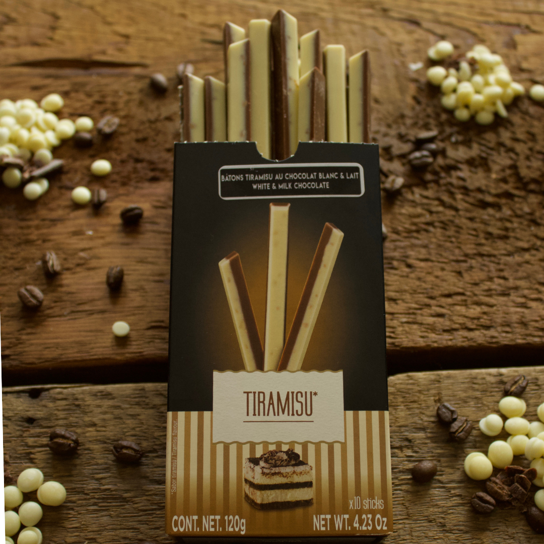 Delaviuda Tiramisu Sticks 120g - Solfarmers