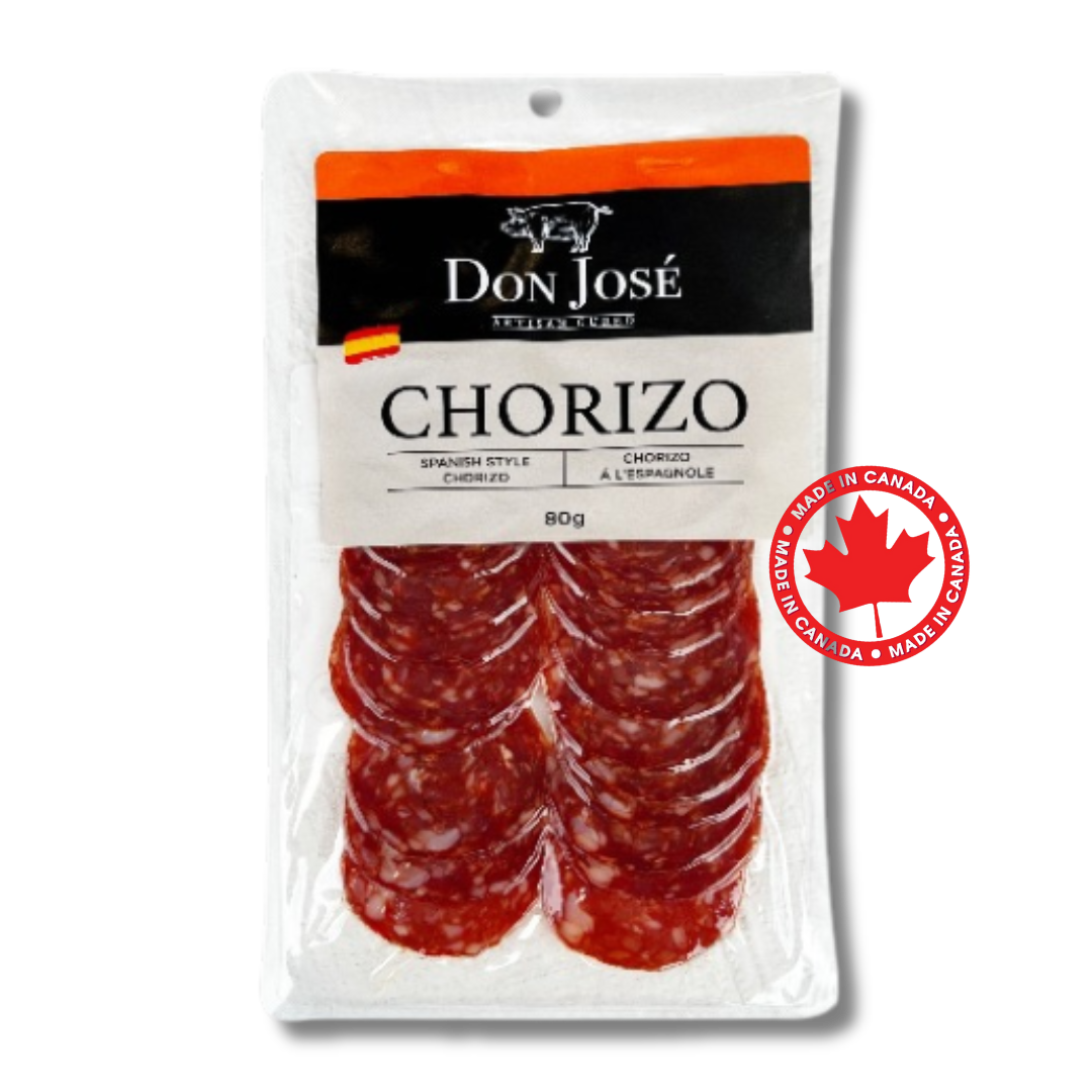 DON JOSÉ. Chorizo Sliced "Chorizo en lonchas". 80gr