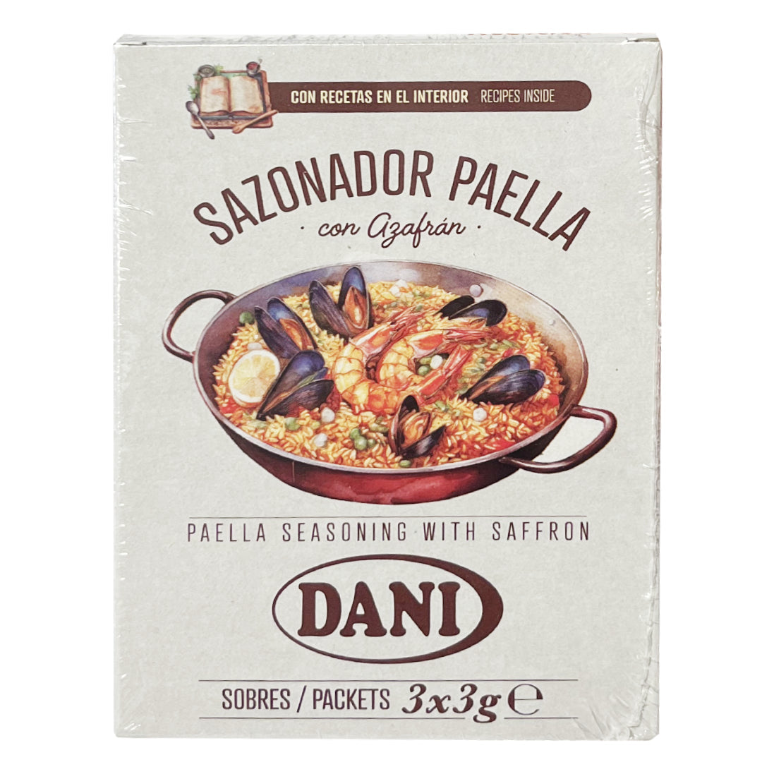 Assaisonnement pour paella au safran Dani 3x3g