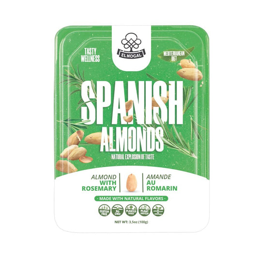 El Nogal Valencia Almond Rosemary Tray 100g - Solfarmers