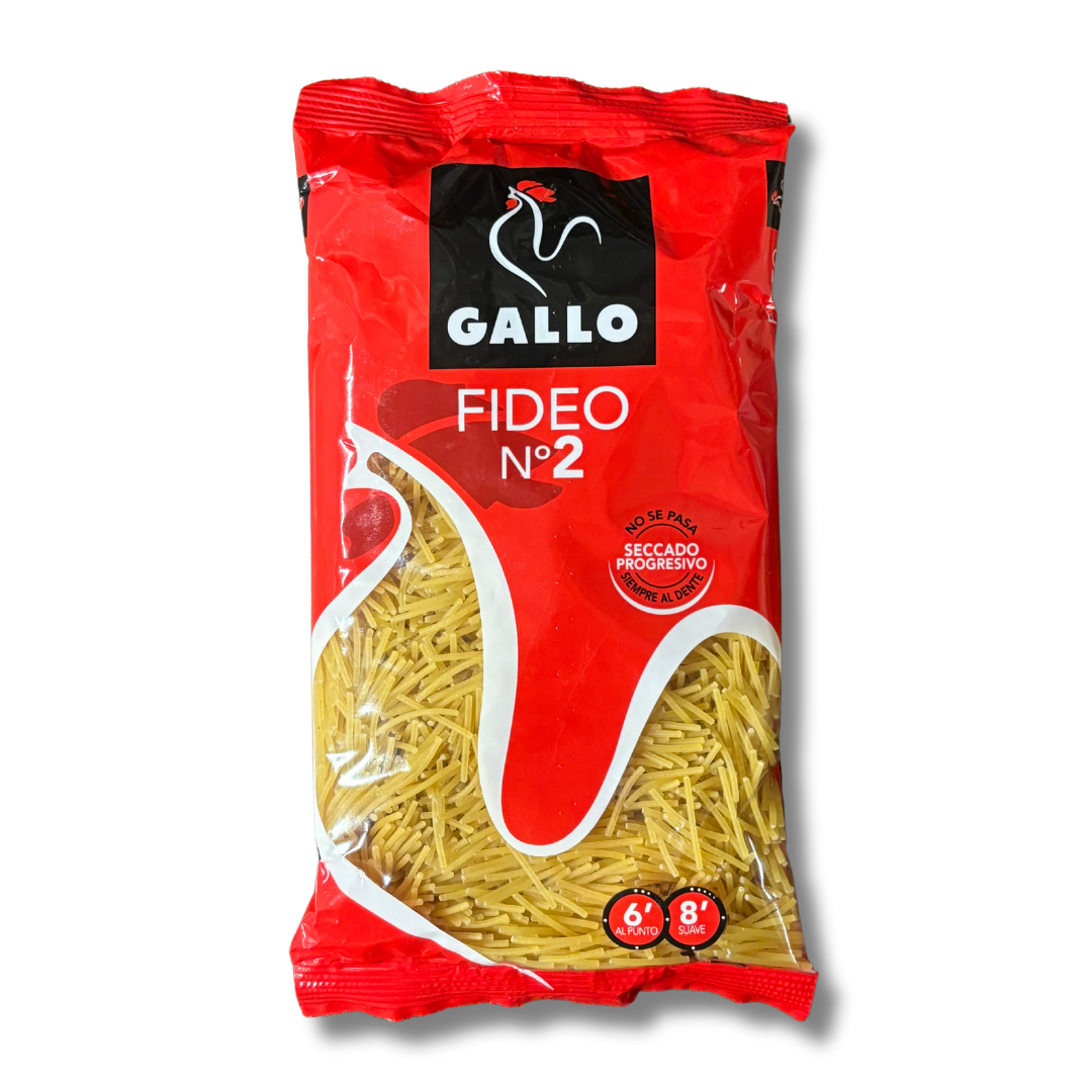 Prepare traditional Spanish fideuà with Gallo fideo, the perfect pasta for this iconic Mediterranean dish. Ideal for pairing with seafood, saffron, and rich broths. Bring the taste of Spain to your table with authentic fideo pasta for fideuà and other Spa