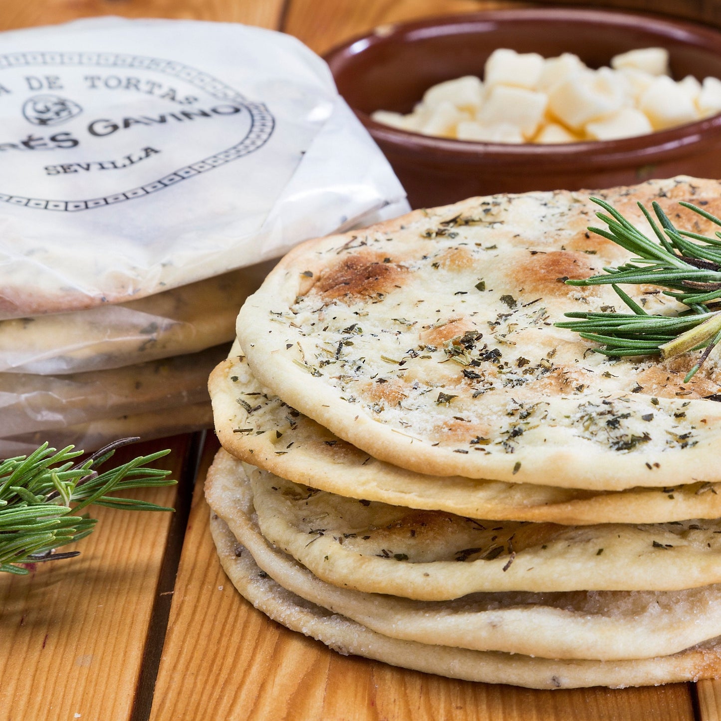 Tortas Rosemary & Olive Oil Biscuits, Andrés Gaviño