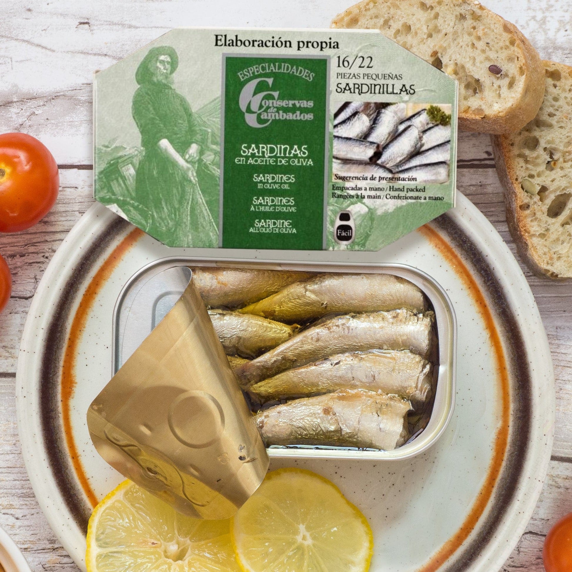 Especialidades Small Sardines in olive  Oil - Solfarmers