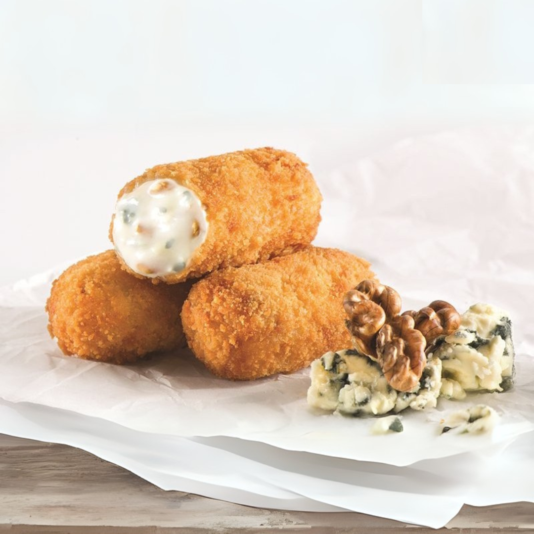 Blue Cheese & Walnuts Croquettes for Air Fryer & Oven – Croquetas Queso. La Cocina de Senén, 200g