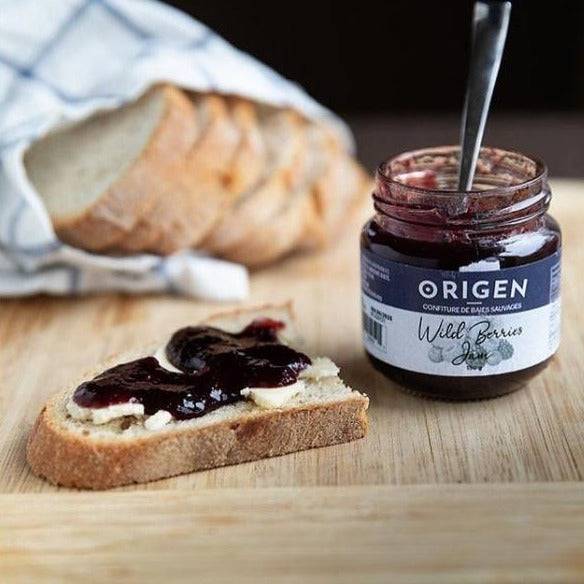 Origen wild berries jam, 150g - Solfarmers