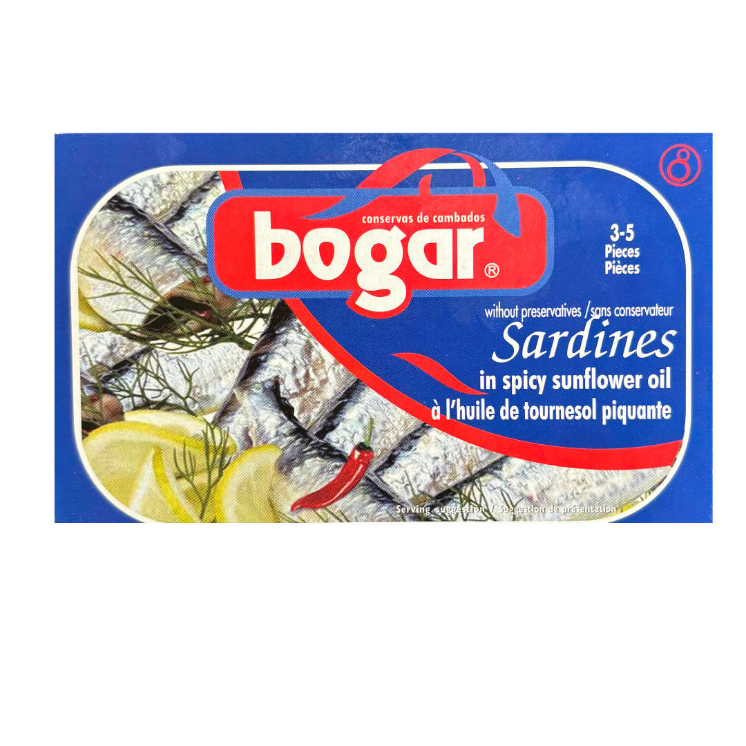 sardines in a can bogar