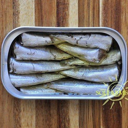 Gourmet small sardines in olive oil - Solfarmers