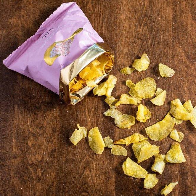 Inessence potato chips with olive oil and pink Himalayan salt - Solfarmers