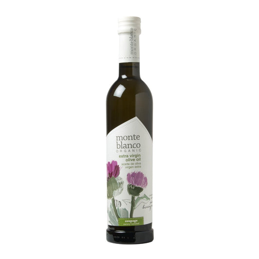 Organic Extra Virgin Olive Oil Coupage - Monte Blanco, 500ml