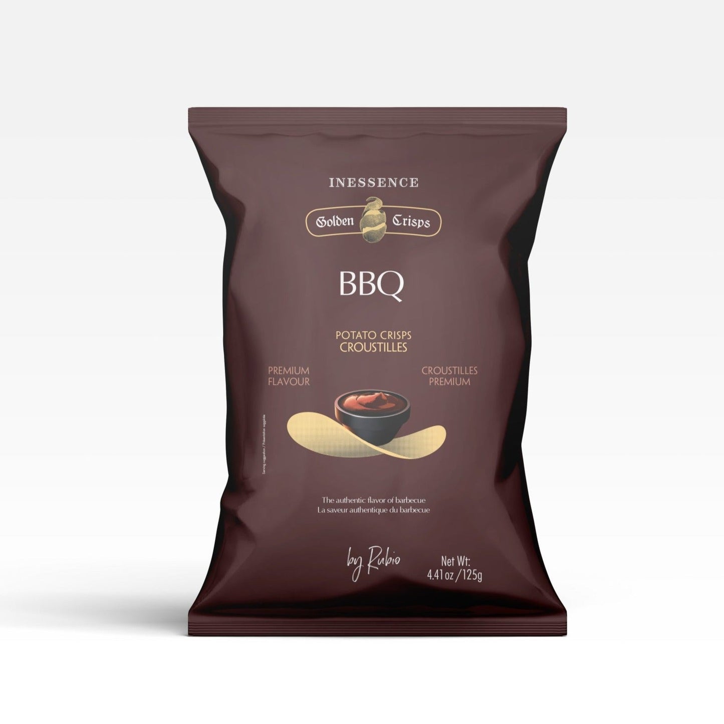 Inessence Potato Chips Barbecue BBQ 125 Gr