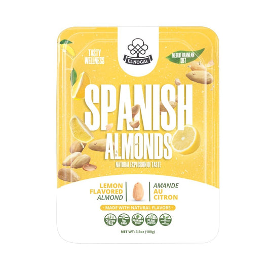 El Nogal Valencia Almond Lemon, Tray 100g