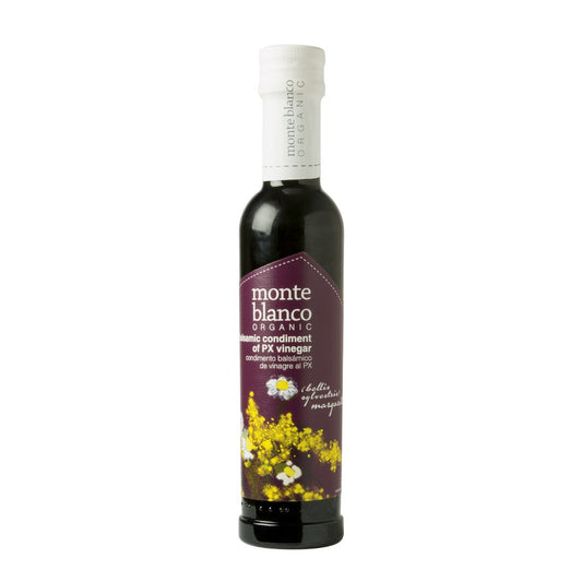 Organic Balsamic Condiment of Pedro Ximenez Vinegar - Monte Blanco, 250 mL