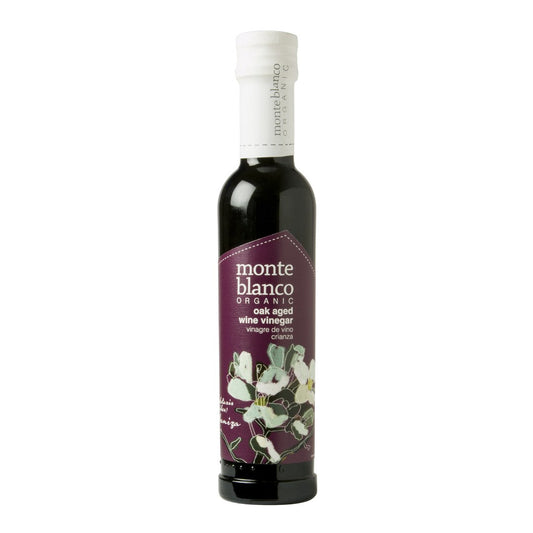 Organic Oak Aged Wine Vinegar Crianza - Monte Blanco, 250 mL